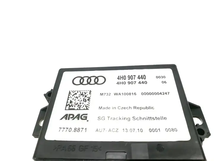 Audi A8 S8 D4 4H (2010 - 2014) 4H0907440 Прочие блоки управления — фото 4