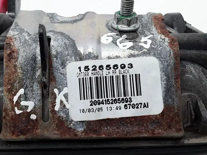 Saab 9-7X (2005 - 2009) 15265693 Наружная ручка задней двери — фото 5