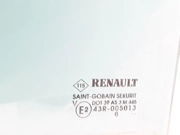 Renault Espace - Grand espace IV (2004 - 2014) 43R005013 Стекло задней двери — фото 2