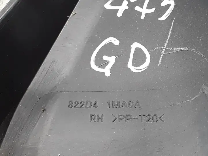 (2012 - ) 822D41MA0A Рамка дверного стекла задней двери — фото 4