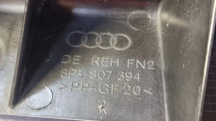 Audi A3/S3 8P (2003 - 2005) 8P3807394 Кронштейн заднего бампера — фото 2