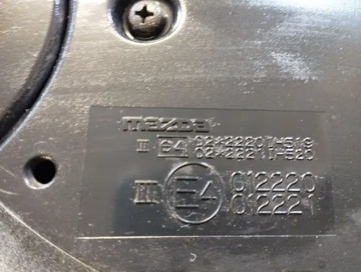 Mazda 3 I (2003 - 2006) 012220 Боковое зеркало с электроприводом — фото 6