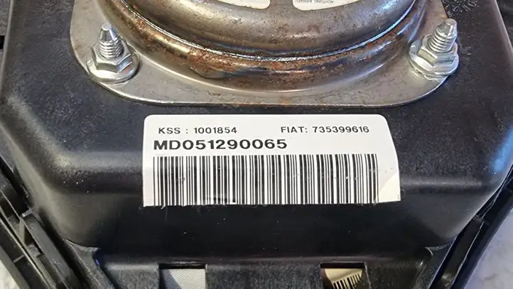 Fiat Croma (2005 - 2011) MD051290065 Подушка безопасности руля — фото 4