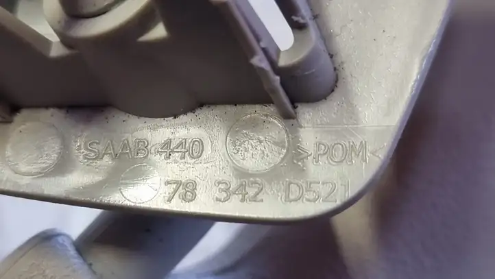 Saab 9-3 Ver1 (1998 - 2005) 78342D521 Солнцезащитный козырек — фото 6