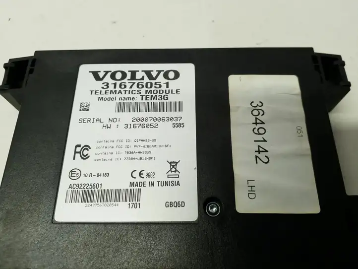 Volvo XC60 (2017 - ) 31676051 Блок GSM — фото 4