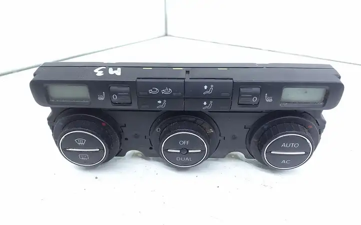 Volkswagen PASSAT B6 (2005 - 2010)  3C0907044DK Блок управления кондиционера воздуха / климата/ печки (в салоне)