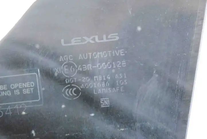Lexus ES 250 - 300 - 350 (2018 - ) 43R000128 Стекло передней двери — фото 5