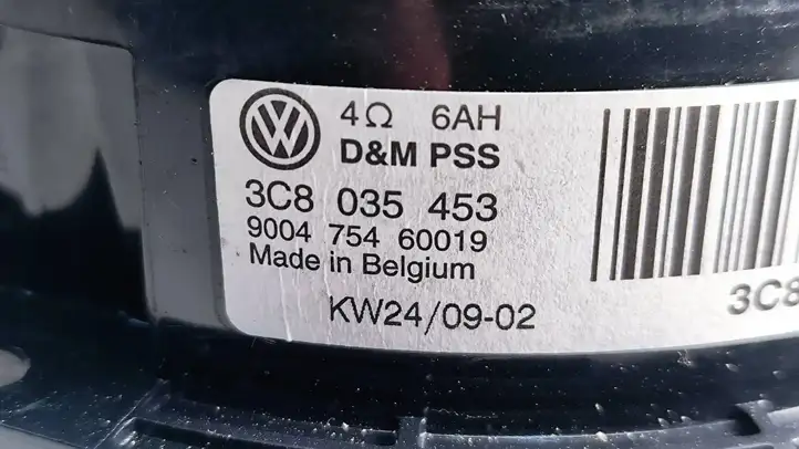 Volkswagen PASSAT CC (2008 - 2012) 3C8035453 Динамики задних дверей — фото 4
