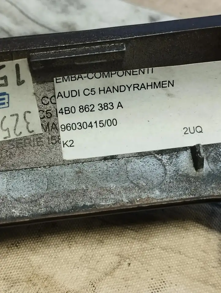 Audi A6 S6 C5 4B (1997 - 2001) 4B0862383A Прочие детали салона — фото 2