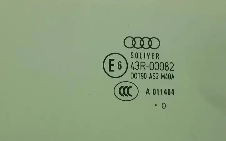Audi A5 8T 8F (2007 - 2011) 43R00082 Стекло задней двери — фото 2