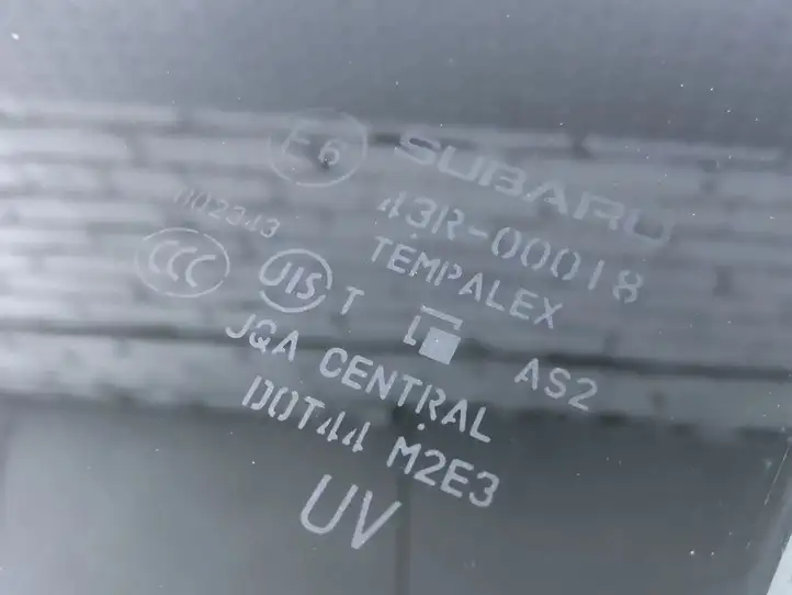 Subaru Outback (BS) (2014 - 2019) 62011AL110 Стекло задней двери — фото 2