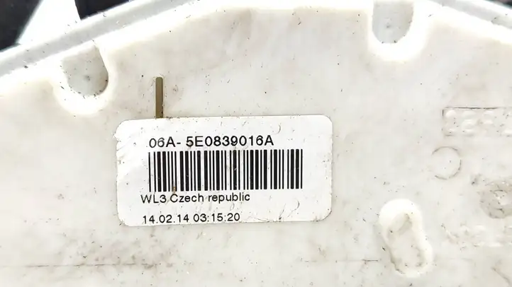Seat Ibiza IV (6J,6P) (2008 - 2017) 5E0839016A Замок задней двери — фото 3