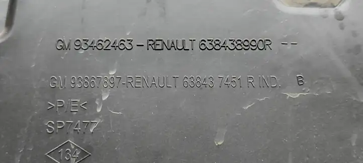 Renault Trafic III (X82) (2014 - ) 638438990R Подкрылок колесной арки — фото 3