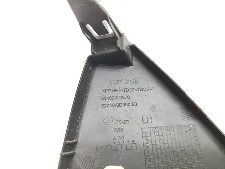 Toyota Yaris (2014 - 2019) 814820D270 Решетка противотуманной фары — фото 3