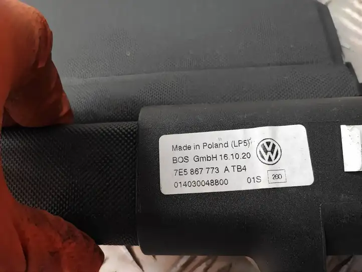 Volkswagen Multivan T6 (2015 - 2021) 7E5867773A Шторка — фото 5