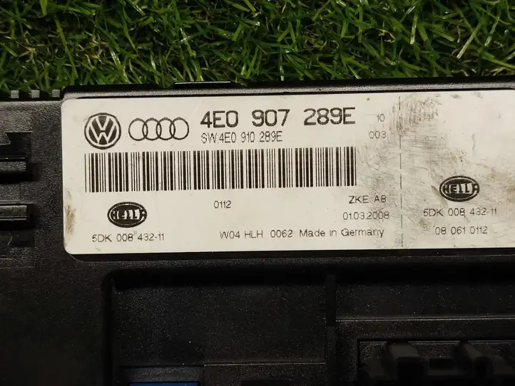 Audi A8 S8 D3 4E (2007 - 2010) 4E0907289E Модуль комфорта — фото 2