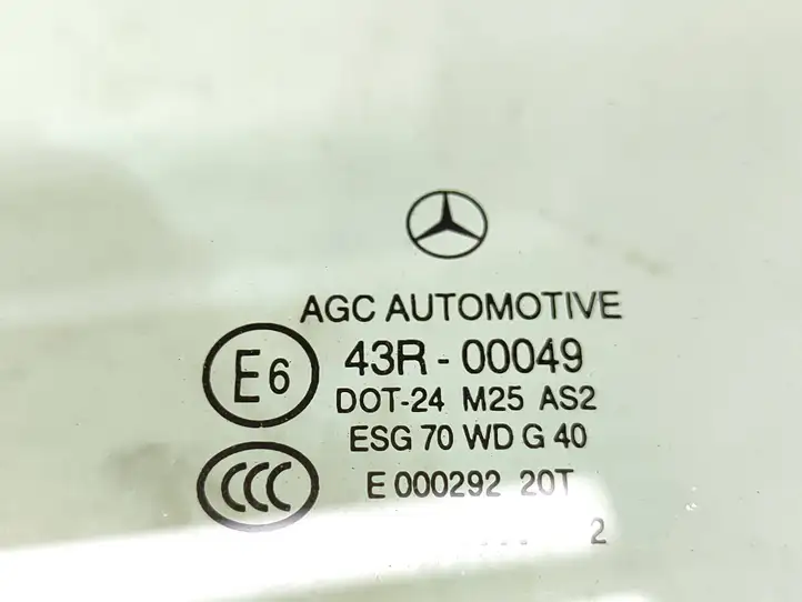 Mercedes-Benz B-class W246 (2011 - 2014) 43R00049 Стекло передней двери — фото 2