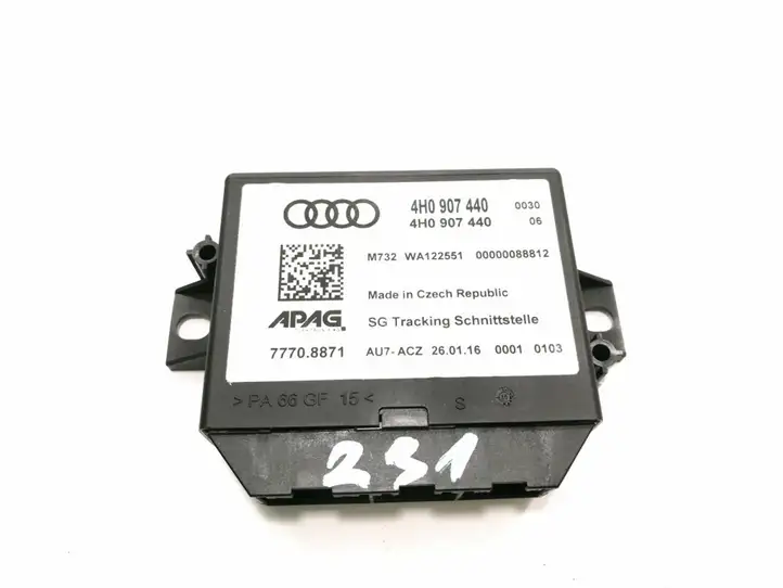 Audi A8 S8 D4 4H (2013 - 2017) 4H0907440 Прочие блоки управления — фото 1