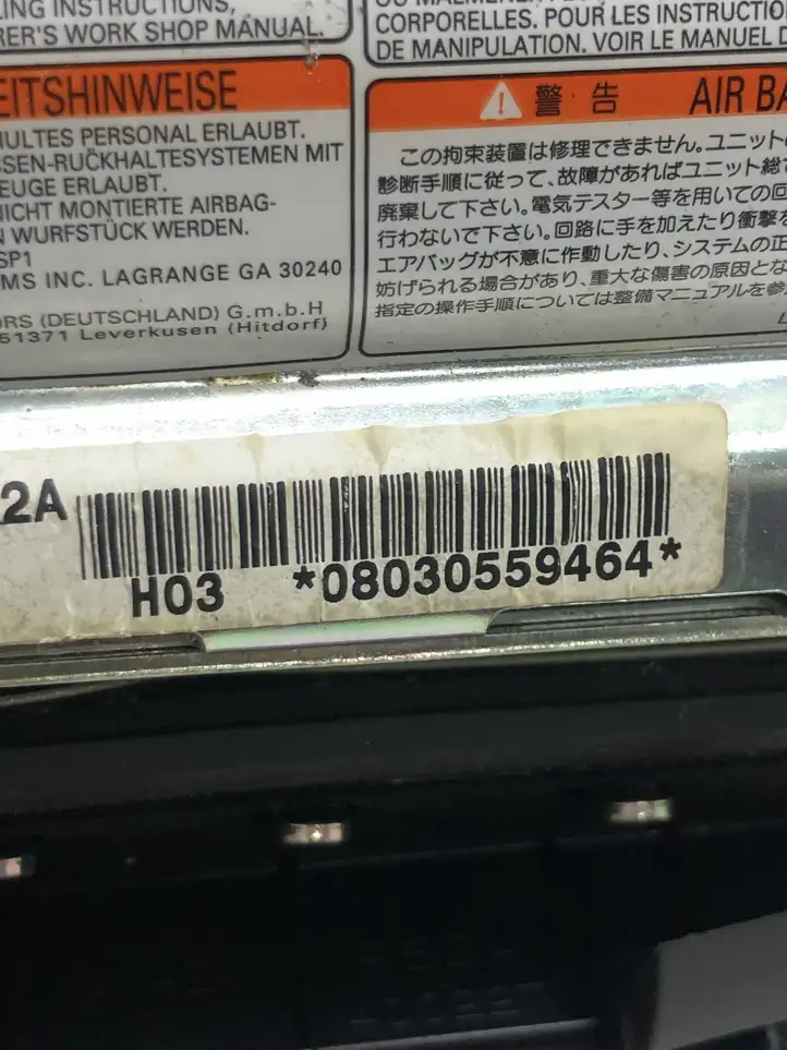 Mazda 6 (2002 - 2005) 08030559464 Подушка безопасности пассажира — фото 4