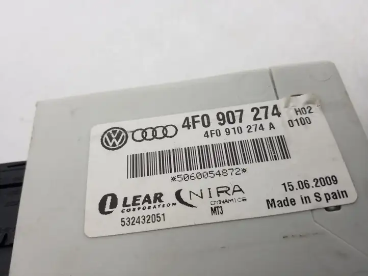 Audi A6 S6 C6 4F (2008 - 2011) 4F0907274 Прочие блоки управления — фото 3