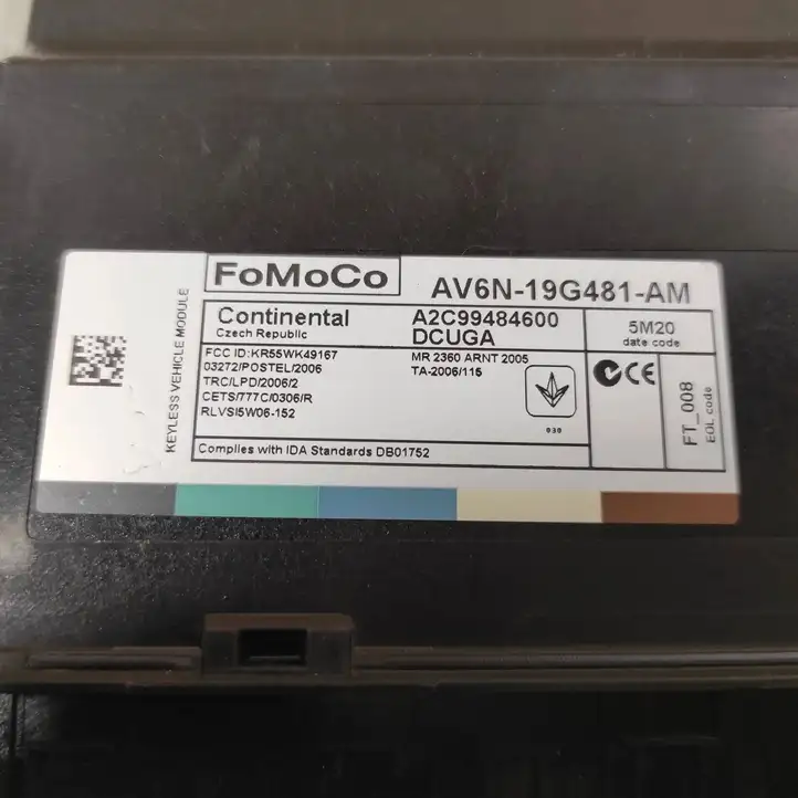 Ford C-MAX II (2015 - ) AV6N19G481AM Блок бесключевого доступа — фото 3