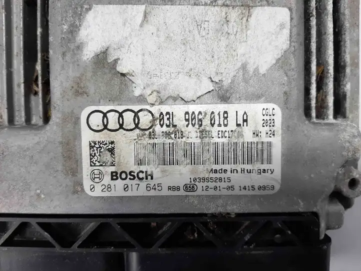 Audi A6 C7 (2011 - 2014) 03L906018LA Блок управления двигателем (ЭБУ) — фото 3