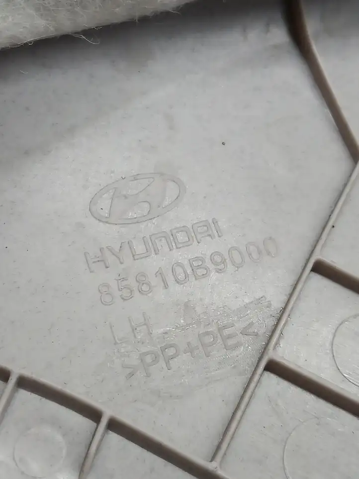 Hyundai i10 (2016 - 2019) 85810B9000 Обшивка стойки A — фото 3