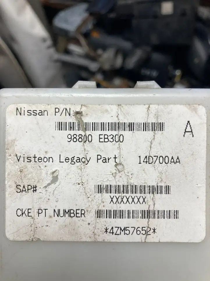 Nissan Pathfinder R51 (2005 - 2012) 98800EB300 Прочие блоки управления — фото 3