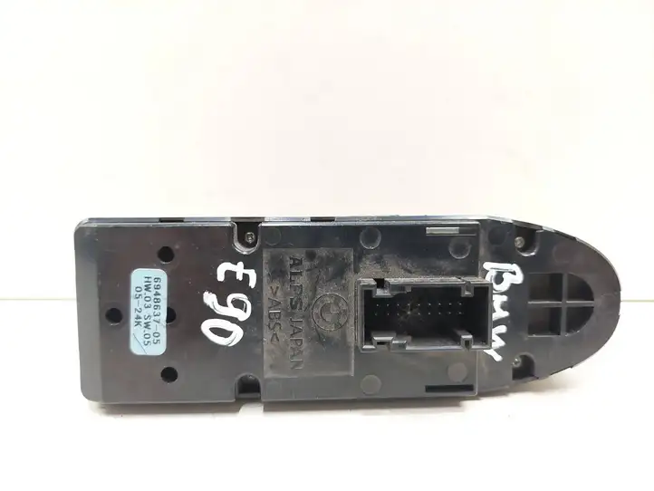 BMW 3 E90 E91 (2005 - 2012) 694863705 Кнопка стеклоподъемников — фото 4
