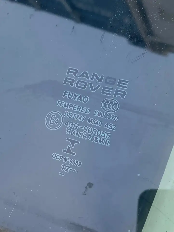 Land Rover Range Rover Evoque L538 (2015 - 2018) 43R000055 Заднее боковое стекло — фото 5
