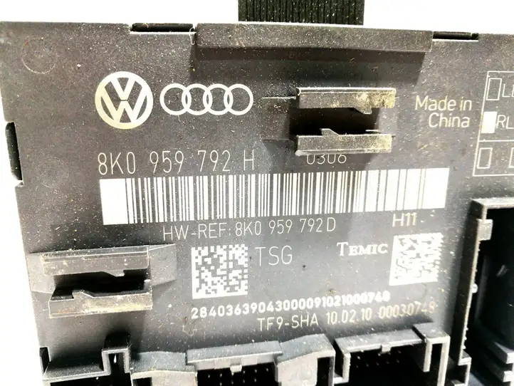 Audi Q5 SQ5 (2008 - 2012) 8K0959792H Блок управления дверью — фото 3