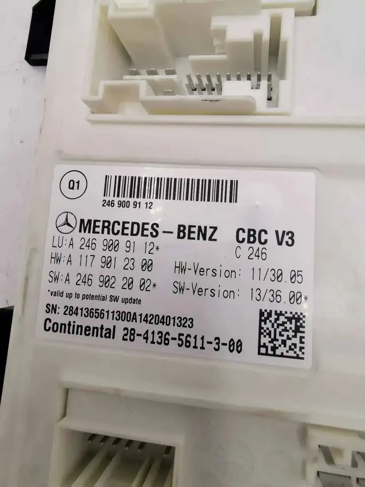 Mercedes-Benz B-class W246 (2014 - 2018) A2469009112 Модуль комфорта — фото 5