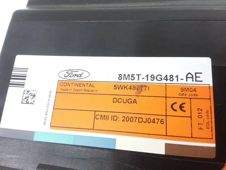 Ford Focus (2011 - 2015) 8M5T19G481AE Модуль комфорта — фото 3