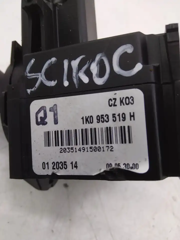 Volkswagen Scirocco (2008 - 2014)  1K0953519H Включатель стеклоочистителей