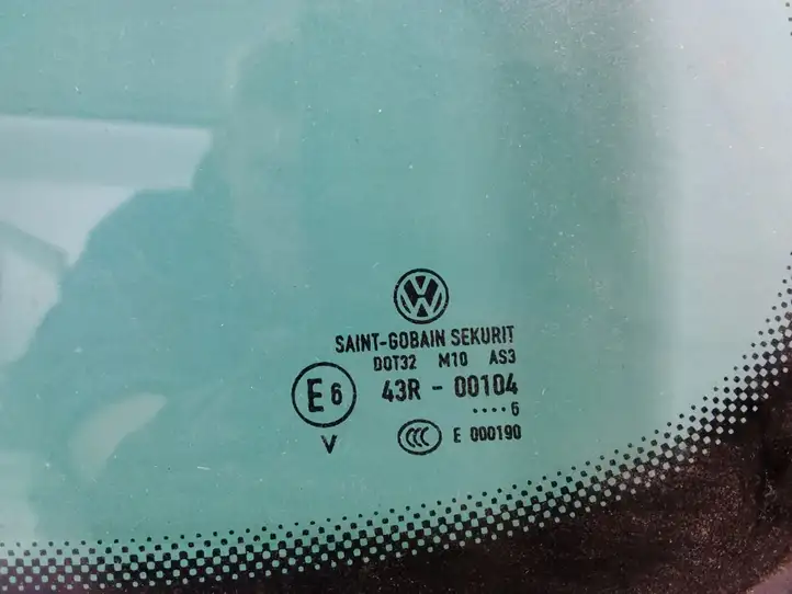 Volkswagen PASSAT B6 (2005 - 2010) Заднее боковое стекло — фото 3