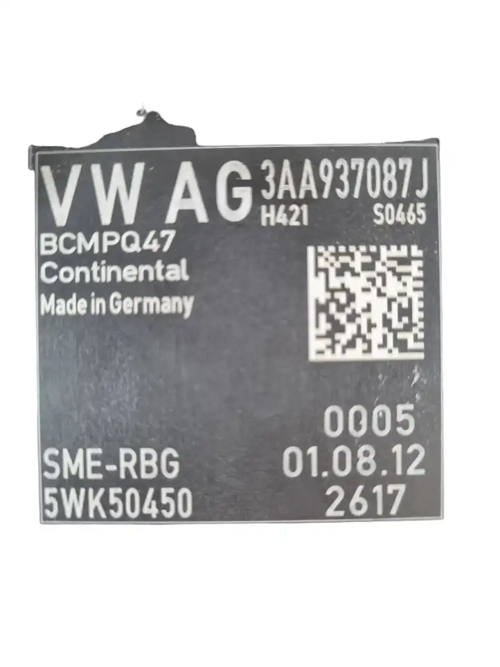 Volkswagen PASSAT B7 (2011 - 2014) 3AA937087J Модуль комфорта — фото 3