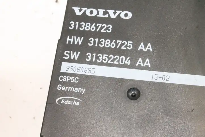 Volvo XC70 (2013 - 2016) 31386723 Блок управления крышкой багажника — фото 6