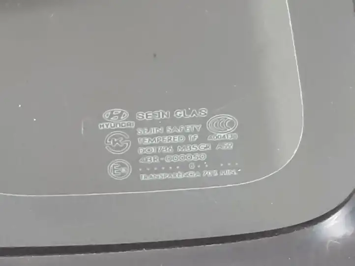 Hyundai Tucson JM (2004 - 2009) 43R000050 Заднее боковое стекло — фото 3