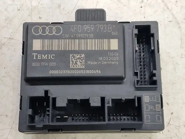 Audi A6 S6 C6 4F (2004 - 2008) 4F0959793B Блок управления дверью — фото 1
