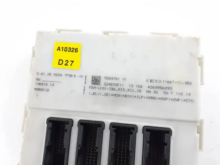 BMW 3 F30 F35 F31 (2012 - 2018) 9324781 Модуль комфорта — фото 2