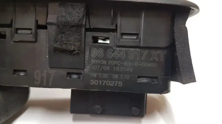 Citroen C5 (2008 - 2017) 96644917XT Кнопка стеклоподъемников — фото 5