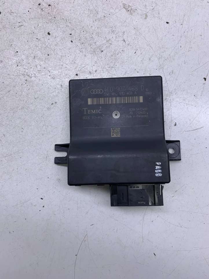 4F0907468D Audi A6 S6 C6 4F Gateway valdymo modulis