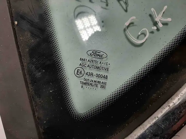 Ford Fiesta (2006 - 2008) 8A61A29751 Заднее боковое стекло — фото 1