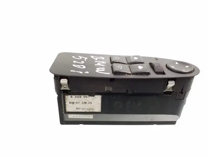 BMW 5 E39 (1996 - 2003) 8368967 Кнопка стеклоподъемников — фото 4