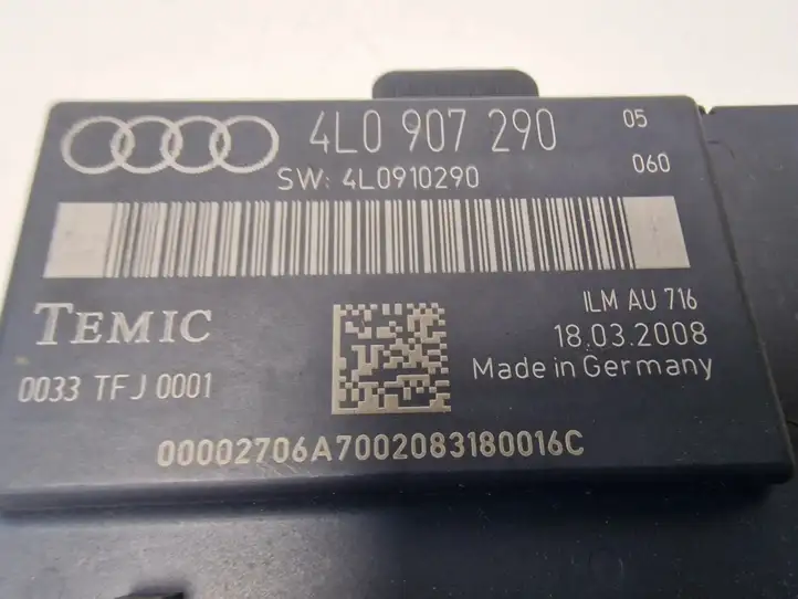 Audi Q7 4L (2005 - 2009) 4L0907290 Блок управления дверью — фото 2