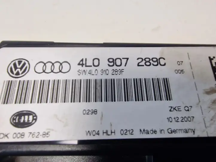 Audi Q7 4L (2005 - 2009) 4L0907289C Модуль комфорта — фото 3
