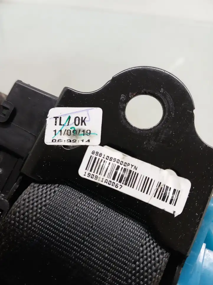 Hyundai i10 (2016 - 2019) 89810B9000 Задний ремень безопасности — фото 5
