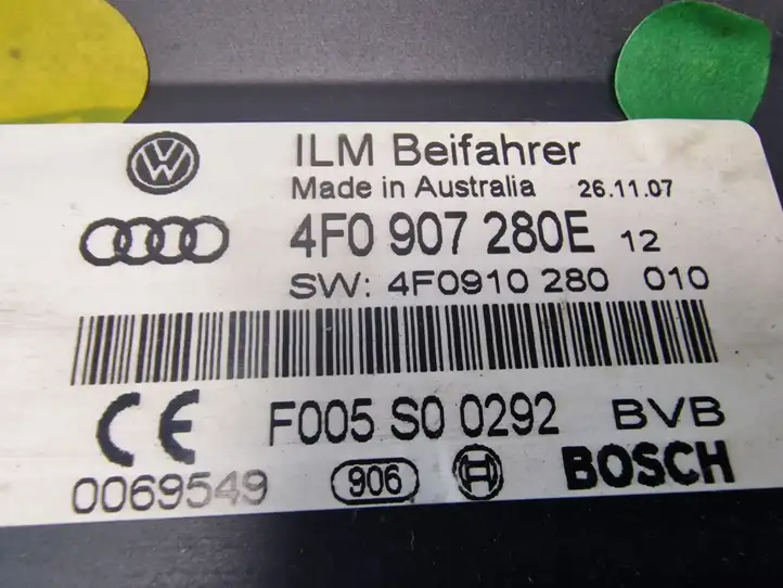 Audi Q7 4L (2005 - 2009) 4F0907280E Прочие блоки управления — фото 2