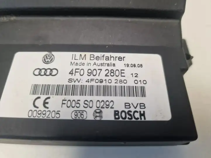 Audi Q7 4L (2005 - 2009) 4F0907280E Прочие блоки управления — фото 4