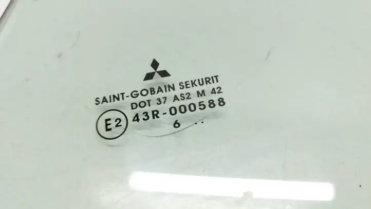 Mitsubishi Colt (2008 - 2012) 43R000588 Заднее боковое стекло — фото 2
